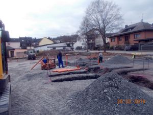 März-Mai 2019 - Erdarbeiten bis Bodenplatte